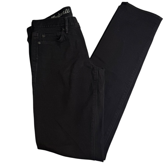 MADEWELL Rail Straight Black Jeans - Straight Leg Size 27x34 - Picture 6 of 7